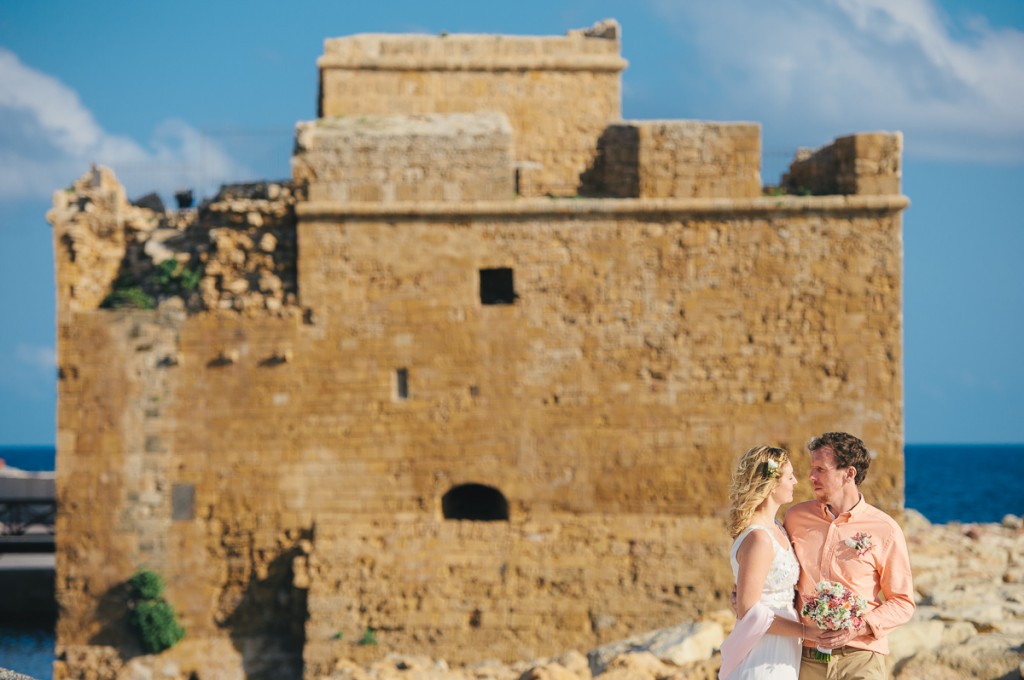 first couple to marry at Paphos castel